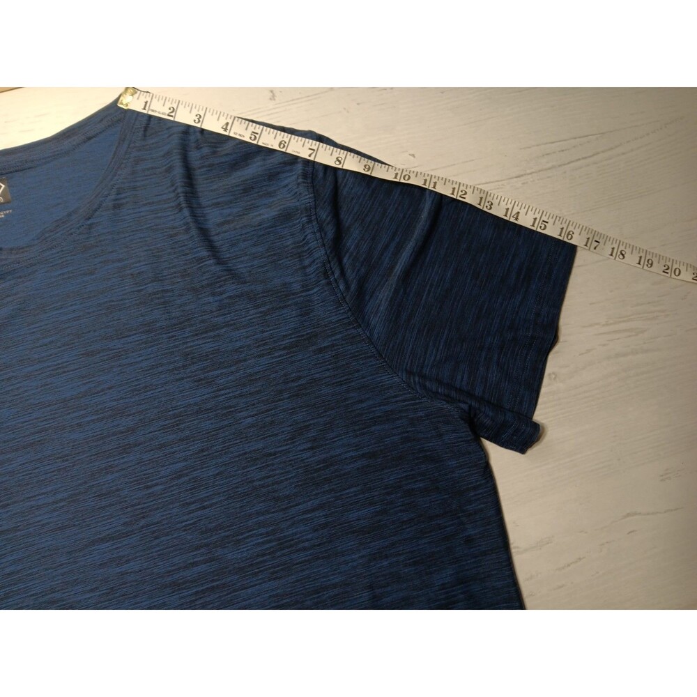LEG3ND Legend Breathe Men’s T-Shirt Performance Top Heathered Blue Size 3X - Picture 11 of 15